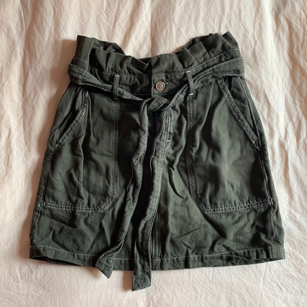 Free People Utility Skirt